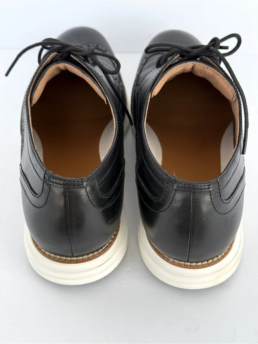 Cole Haan Men's ØriginalGrand Wingtip Oxford Shoes Black Size 11.5M